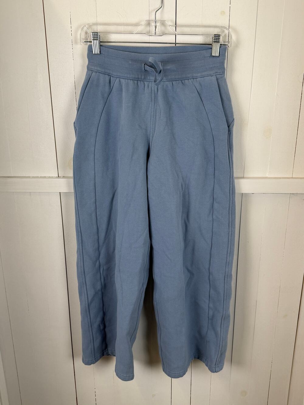 Lululemon Blue Cotton Sweatpants XS Women's Activewear Pants